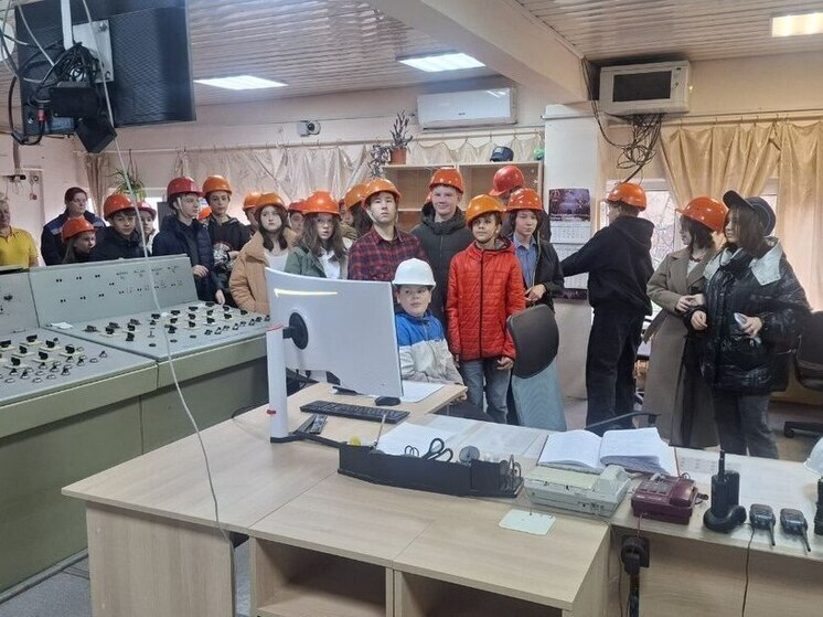 Пущинские школьники побывали в ресурсоснабжающей организации города на экскурсии