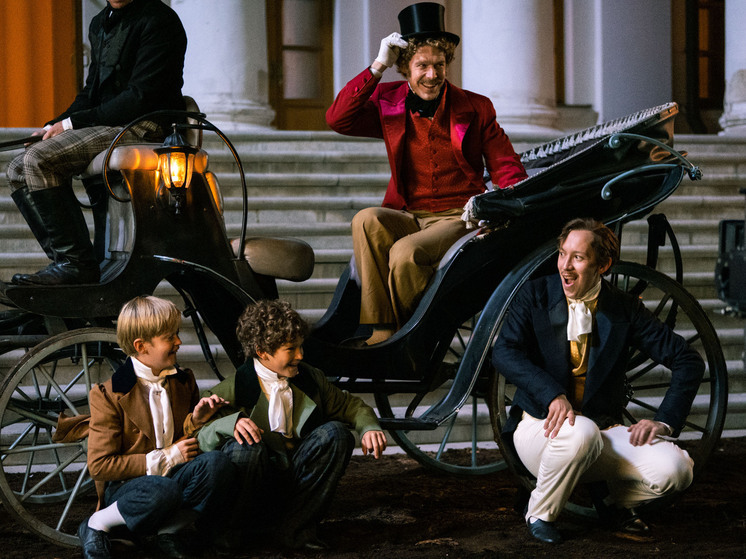 Завершаются съемки фильма "Новейшие приключения Петрова и Васечкина в горах Кавказа"