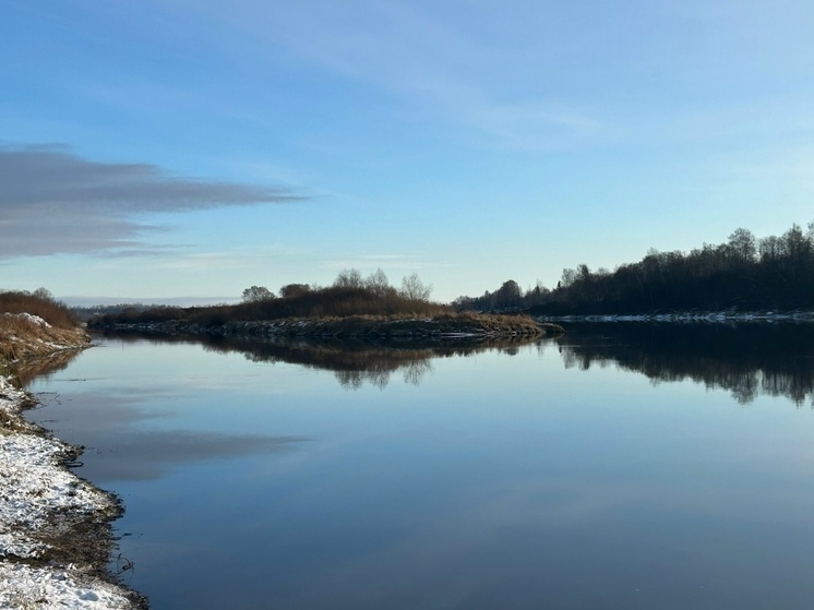 В Солецком округе расчистят и углубят русло реки Шелонь
