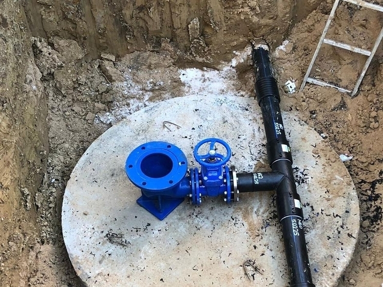 В поселке Сельцо заменили 3,3 километра старого трубопровода