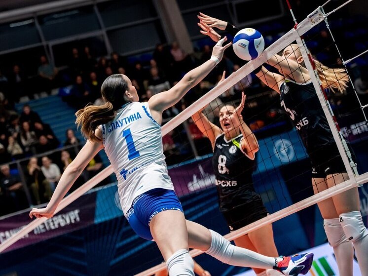 Волейболистки «Динамо» Краснодар проиграли «Ленинградке» в Санкт-Петербурге