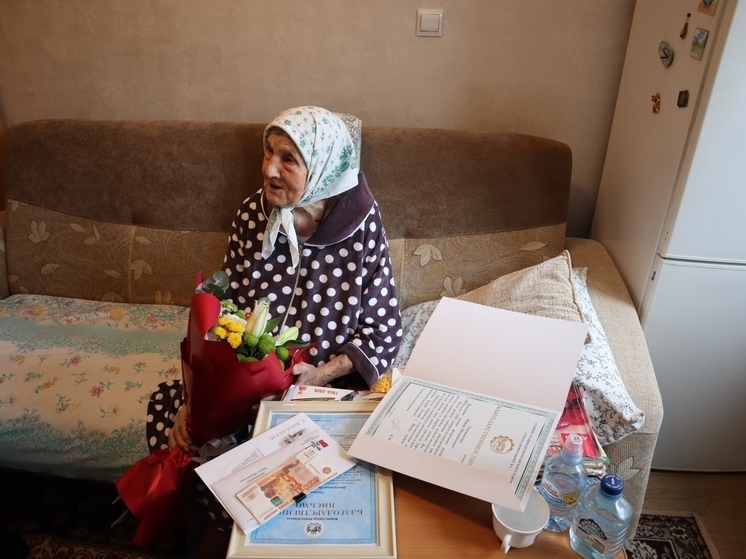 Новосибирская долгожительница отметила 100-летний юбилей