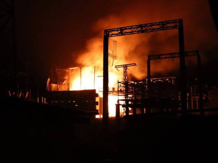 Более 16 тысяч человек остались без света в результате атаки в Курской области