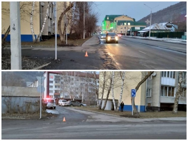 В Горно-Алтайске иномарка сбила девочку-подростка на «зебре»
