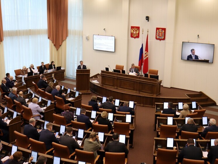 Проект краевого бюджета Красноярского края на 2026-2028 годы принят в первом чтении