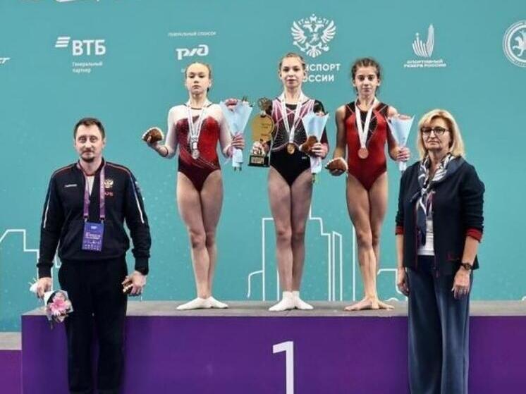 Обнинская гимнастка привезла медали с первенства России