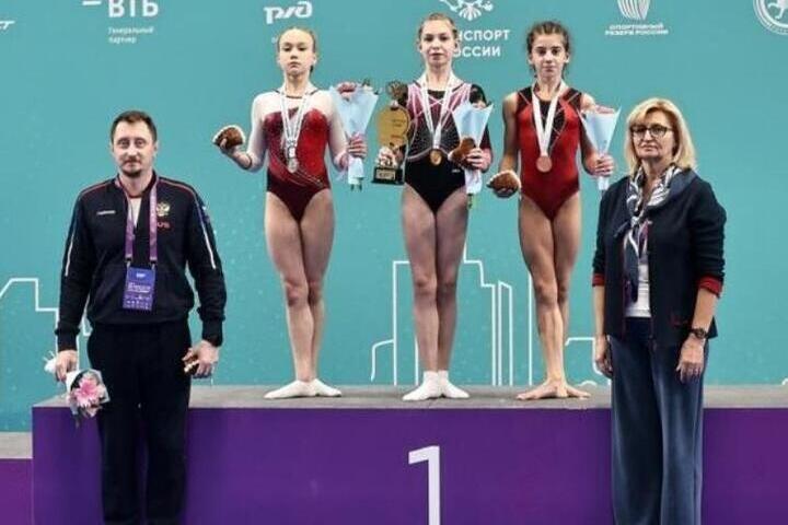 Обнинская гимнастка привезла медали с первенства России