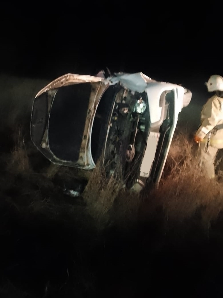 В Курской области черемисиновские пожарные ликвидировали последствия ДТП