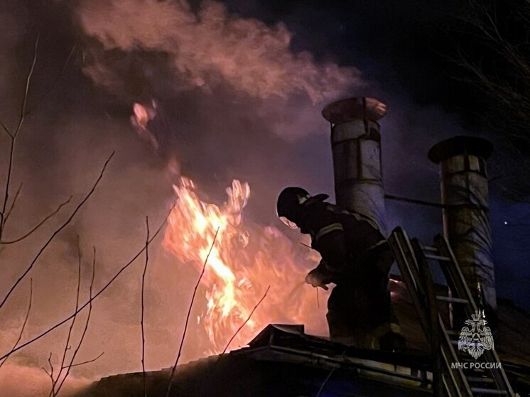 В Челябинске на пожаре нашли тело человека