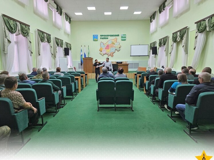 В Прохоровском округе участники ДНД научились оказывать первую помощь при ЧС