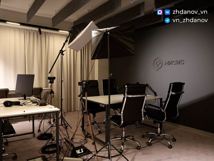 В старооскольском институте открыли площадки для съемок и записи подкастов