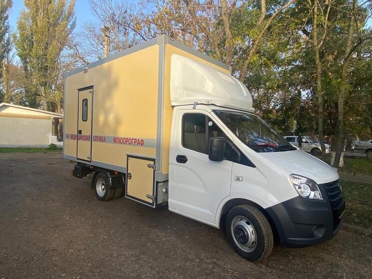 Передвижной флюорограф начал работу в Ленинском районе