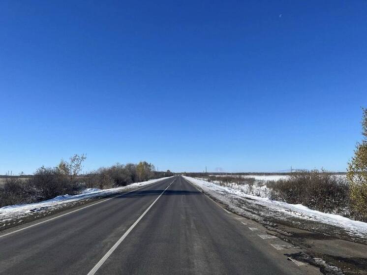 В Кормиловском районе завершили капитальный ремонт части трассы Омск — Нижняя Омка