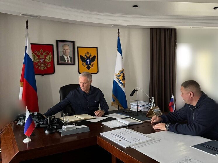 Глава Херсонской области Сальдо встретился с сенатором Кастюкевичем