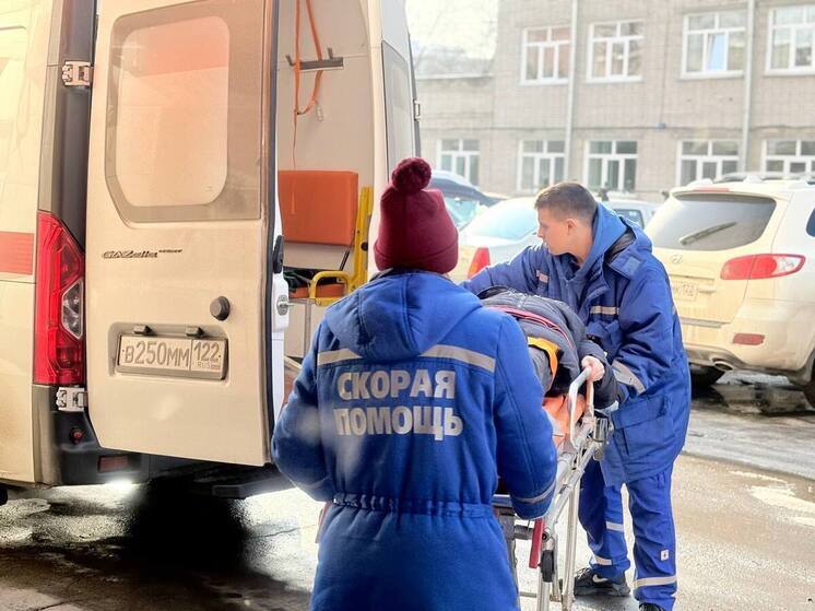 В Бийске рядом со спорткомплексом «Заря» сбили пенсионерку
