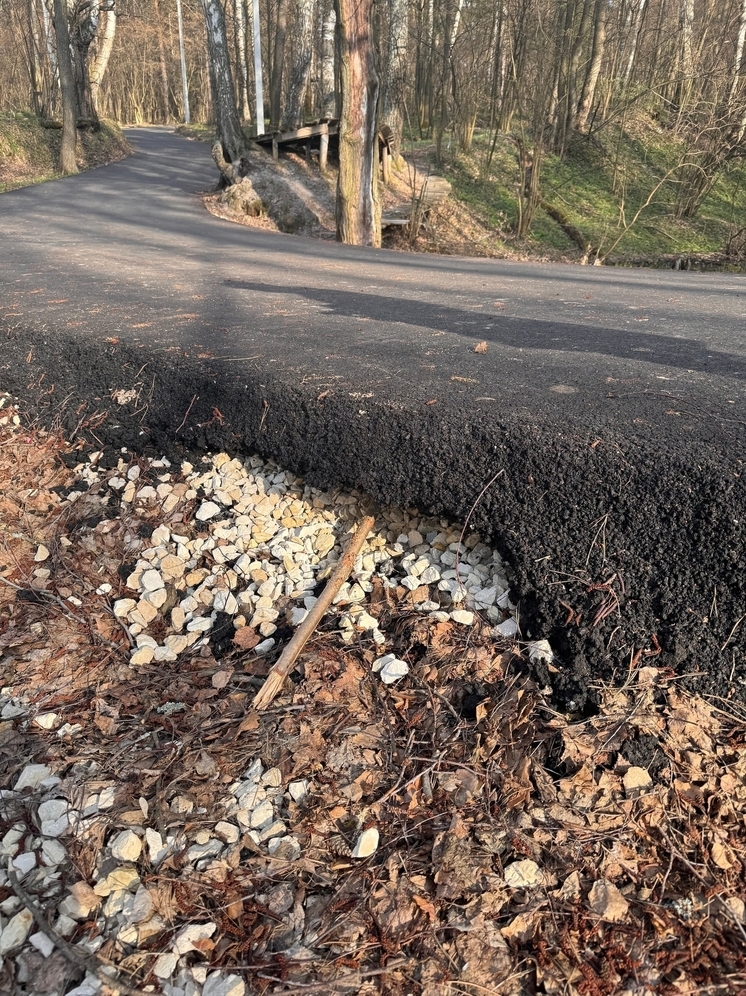 В Муроме отремонтировали лыжероллерную трассу