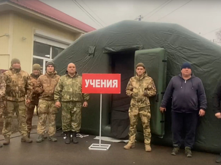 В Алексеевском округе прошла тренировка по развертыванию пункта обогрева