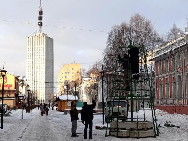 В центре Архангельска появится ещё одна ёлка