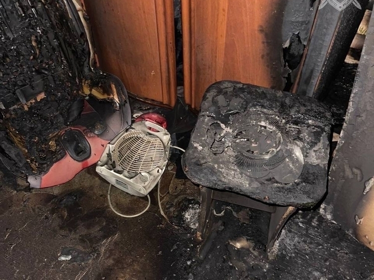 Причиной гибели двухлетнего мальчика при пожаре в Ростовской области стал загоревшийся обогреватель