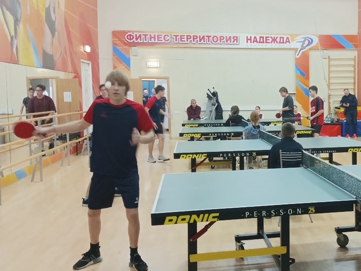 В Серпухове прошли командные соревнования по настольному теннису