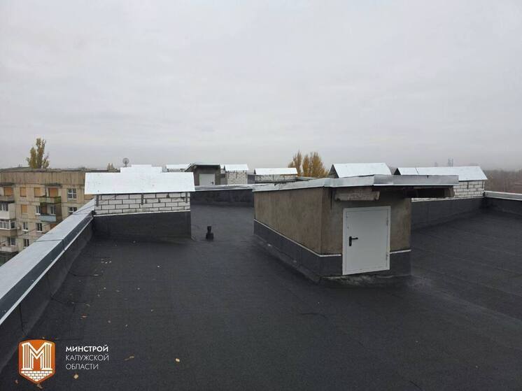  Калужские строители завершили восстановление жилого дома в Золотом