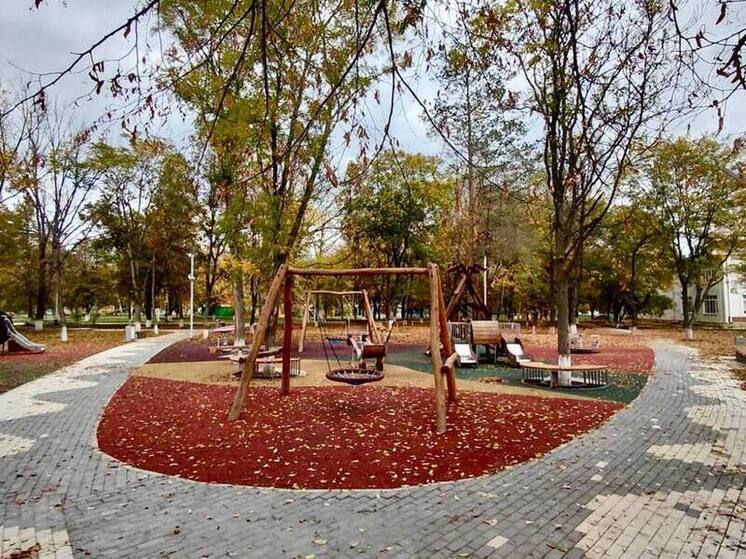В Отрадненском районе благоустроили парк площадью более 30 тысяч «квадратов»