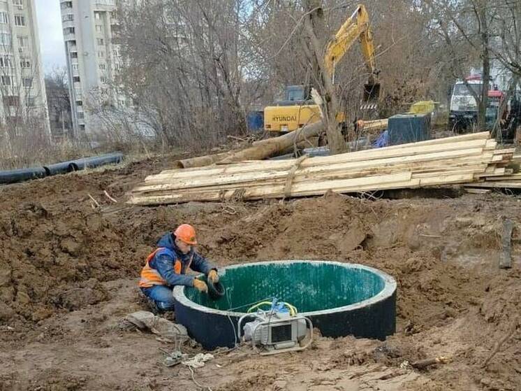 В Казани завершается ремонт коллектора, поврежденного при попытке ликвидации оврага