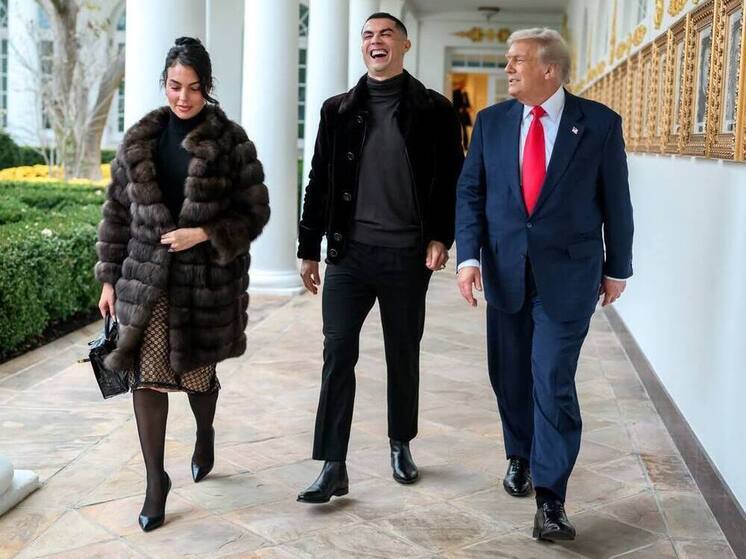 Футболиста тепло встретил сам президент США. 