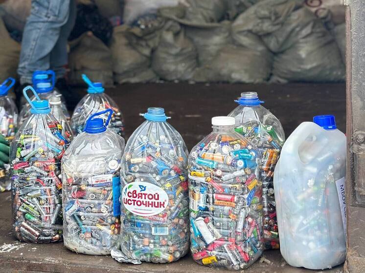 4 тонны батареек отправил «ЭкоИнтегратор» на переработку и обезвреживание