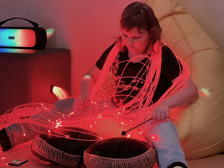 В Архангельске открыли сенсорную комнату для детей с ОВЗ