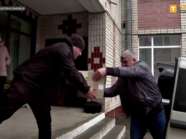 Краснодарский край передал гуманитарный груз Новоалексеевскому детскому саду