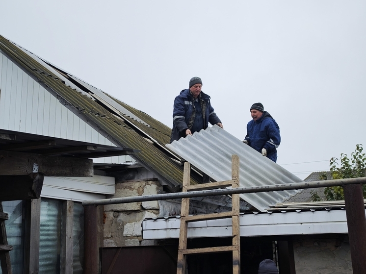 В Корочанском округе восстанавливают жилье после атак дронов ВСУ