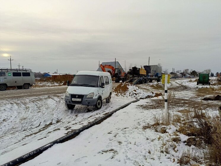 В деревне Пайкова Абатского районе строят внутрипоселковый газопровод