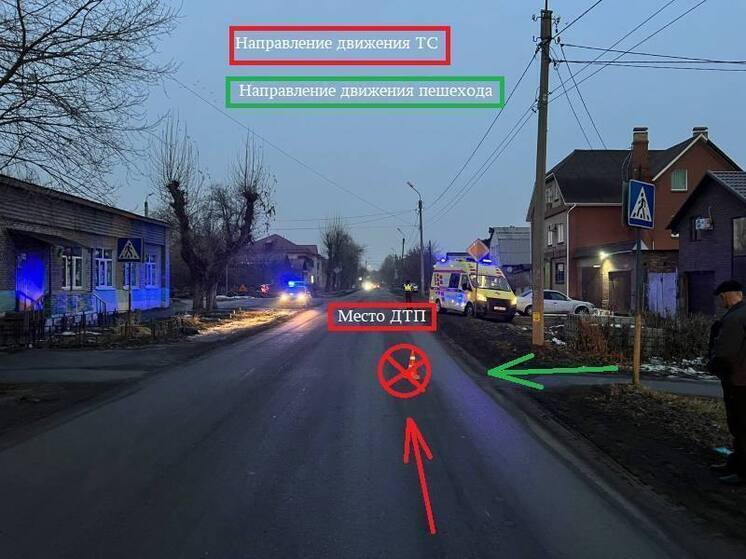 В Омске на пешеходном переходе Renault Logan сбил 17-летнюю девушку