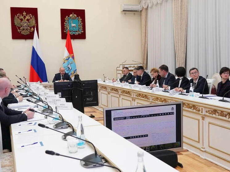 В Самаре губернатор Вячеслав Федорищев провел заседание областного правительства