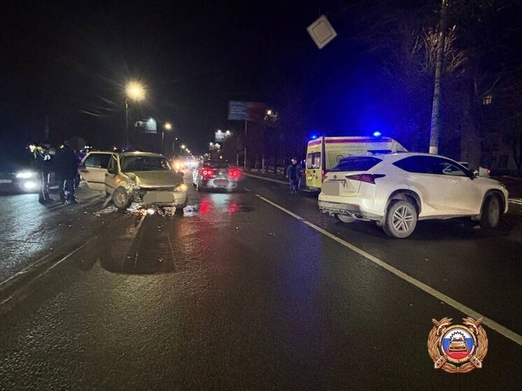 В ДТП на проспекте Чайковского в Твери пострадала женщина