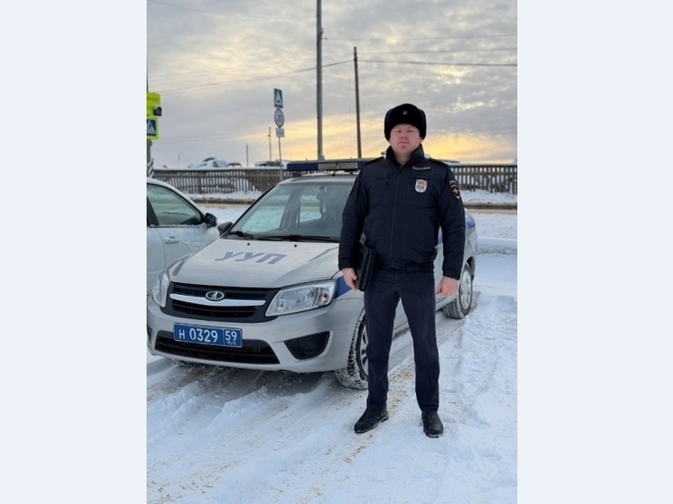 В Прикамье участковый вовремя оказал помощь местному жителю в критическом состоянии