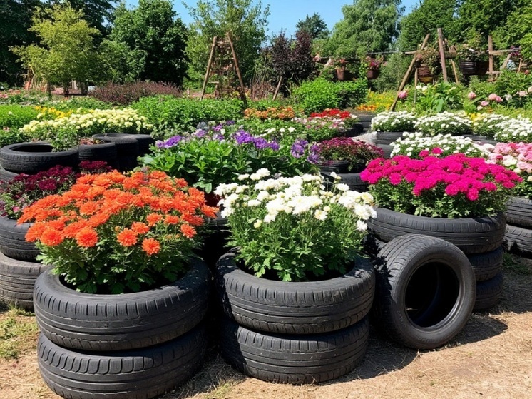 В Ярославле вновь заговорили о покрышках на придомовых территориях