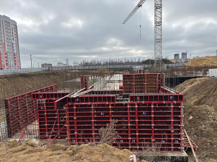 В Орловской области в деревне Жилина Болховского микрорайона Орловского муниципального округа продолжается строительство общеобразовательной школы