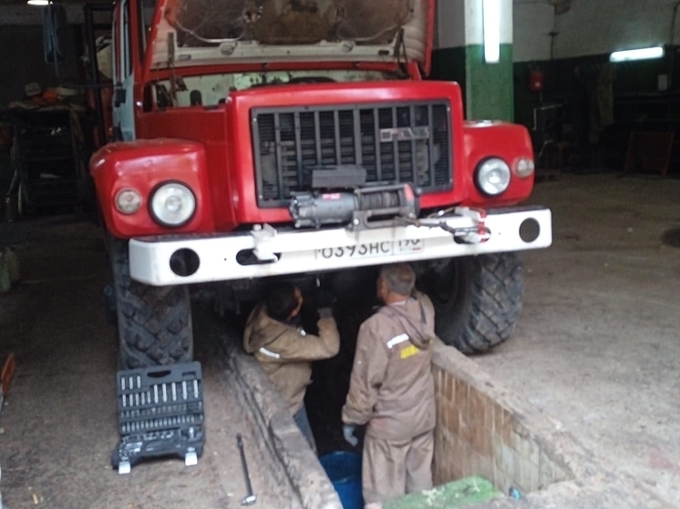 Лесничие Серпухова готовят технику к зимнему периоду