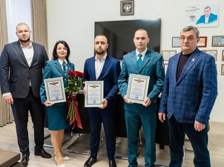 В Запорожской области награждены сотрудники налоговой службы