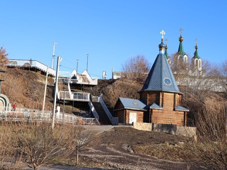 В Далматово благоустраивают территорию монастыря XVII века