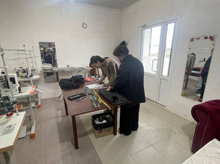 Новое ателье открыли в селе Деличобан за счет соцконтракта от Минтруда Дагестана