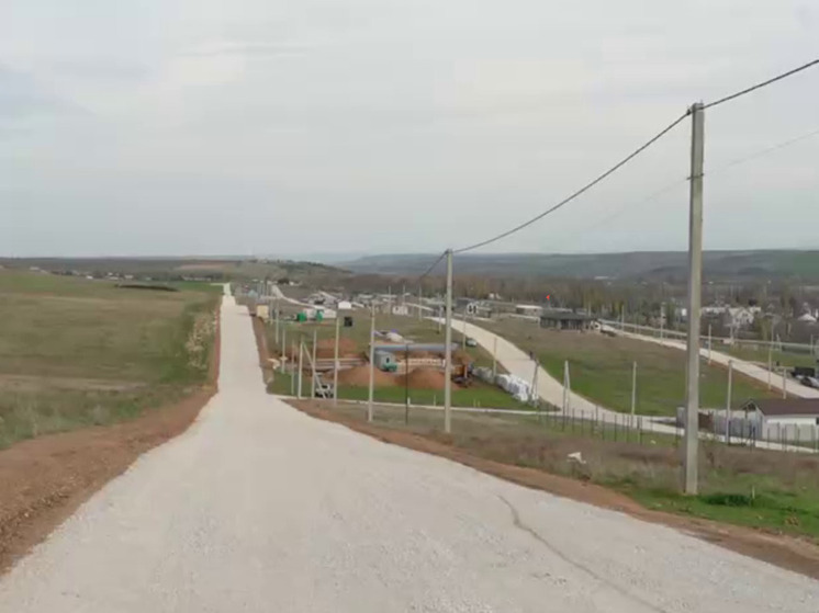 Под Севастополем завершили первый этап ремонта дорог, ведущих к домам бойцов СВО