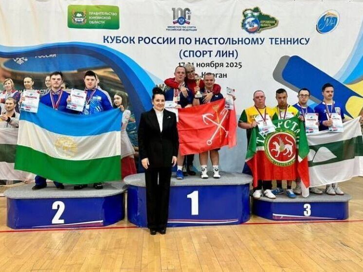 В турнире по настольному теннису медали завоевали спортсмены из Башкирии