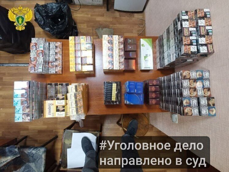 В Туле вынесли приговор владельцу партии из 9,9 тысяч контрафактных сигарет