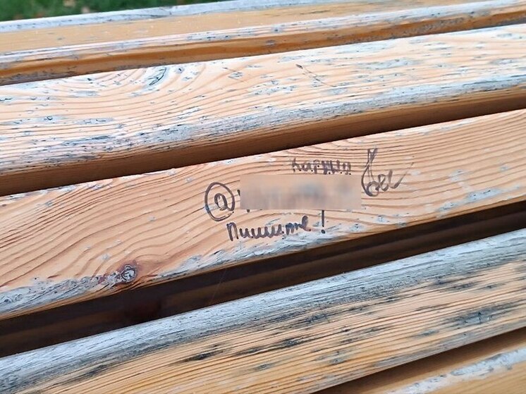 В городских скверах Калининграда начали забирать скамейки на покраску