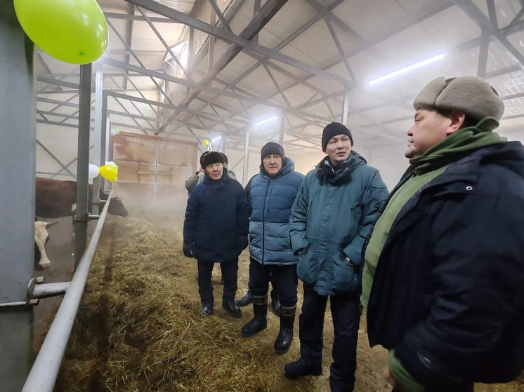 В Вилюйском районе Якутии открыли новый животноводческий комплекс