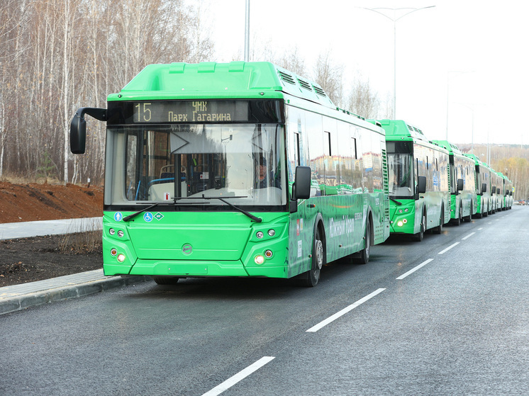 Челябинская агломерация получила 24 новых автобуса