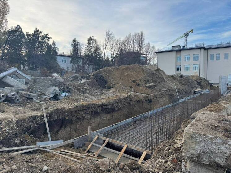 В Кисловодске возводят новый корпус детского сада №20